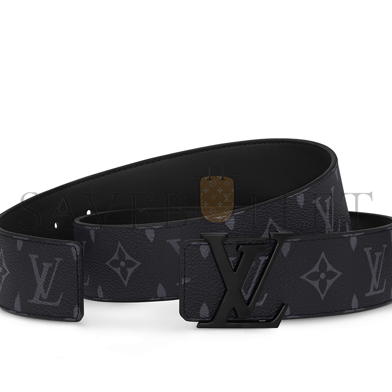 LOUIS VUITTON INITIALES 40MM MATTE BLACK BELT M4482S LOUIS VUITTON INITIALES 40MM MATTE BLACK BELT M4482S